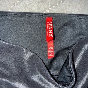 SPANX Glossy Black Leggings